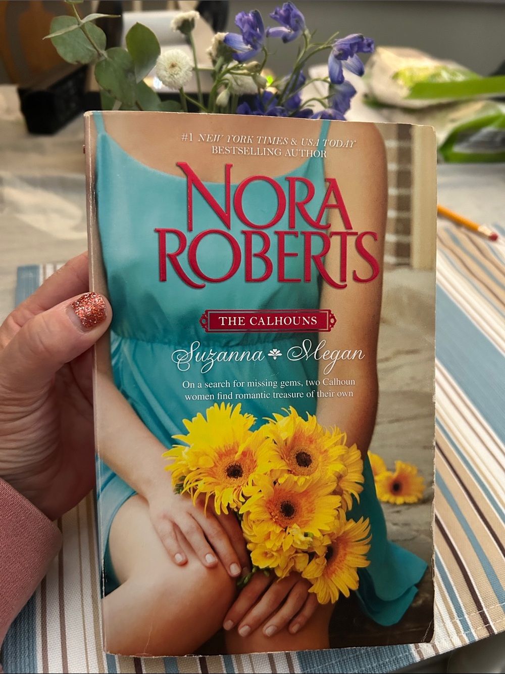 Nora Roberts the Calhouns Suzanna & Megan Paperback Book